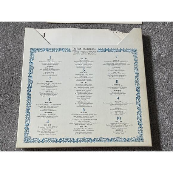The Best Loved Music Of Tchaikovsky A Festival Of Glorious Melody -Box Set 10 LP - Picture 6 of 8